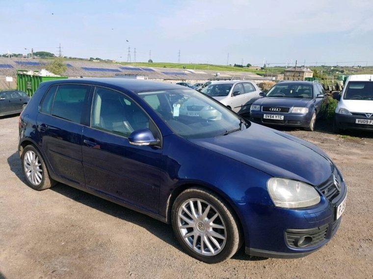 golf 5 bleu nuit