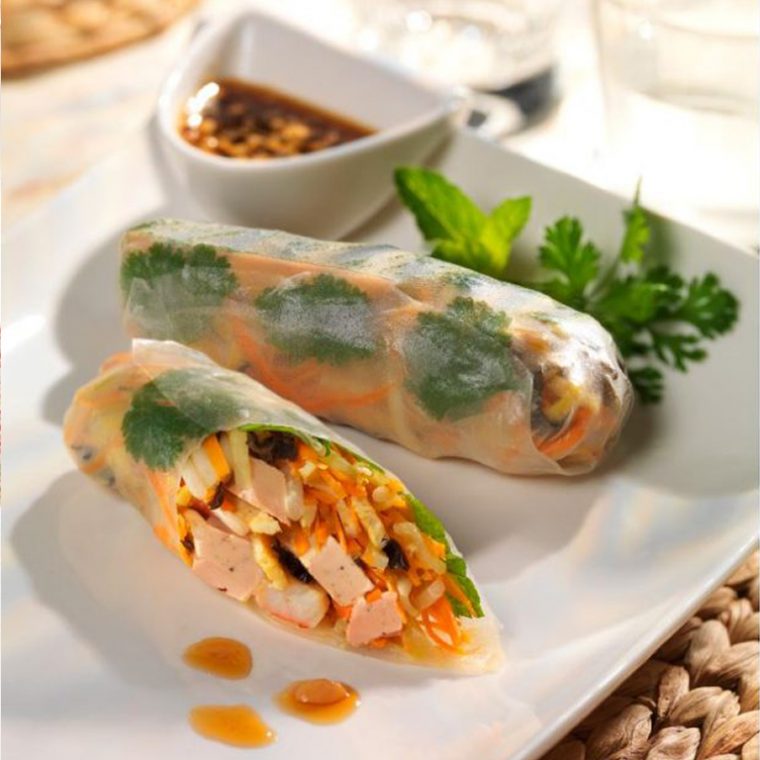 rouleau de printemps healthy