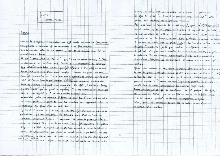 essai anglais prépa corrigé