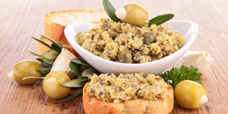 recette olives vertes à l ail