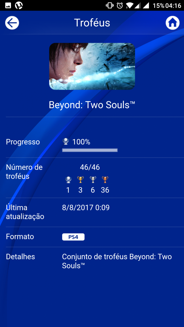 trophee beyond two soul