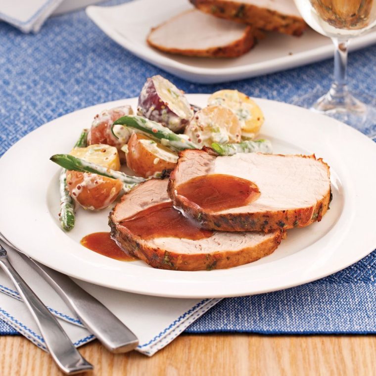 rôti de porc au cake factory