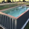 30+ Casual Shipping Container Swiming Pool Design Ideas ... destiné Piscine Conteneur
