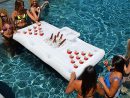 Acheter Pool Party Jeux Raft Lounger Gonflables Adultes Piscine Flottante  Radeaux Piscine Lounger Beer Pong Table Ne Contient Pas Tasses De $39.7 Du  ... tout Beer Pong Piscine