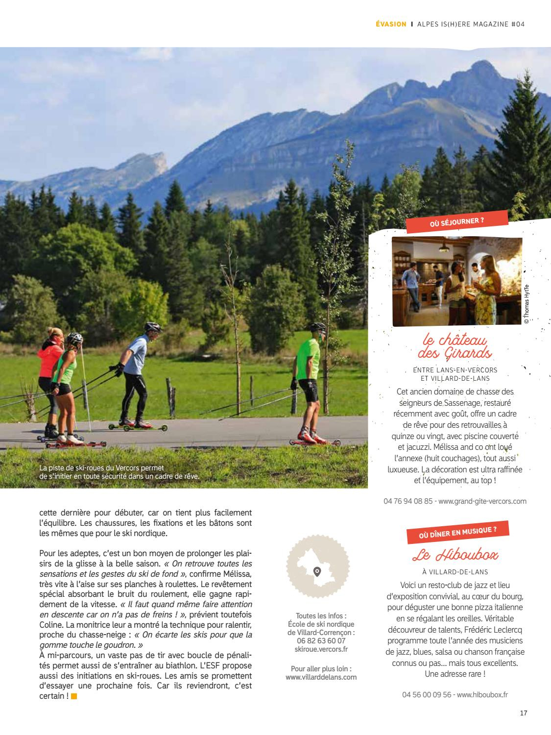 Alpes Ishere - Magazine Eté 2019 | Vebuka encequiconcerne Villard De Lans Piscine
