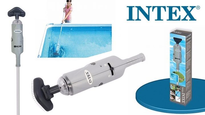 Aspirateur Piscine Électrique Intex Cleaner 28620 Avec Pré Filtre -  Marchédelapiscine pour Aspirateur Piscine Electrique
