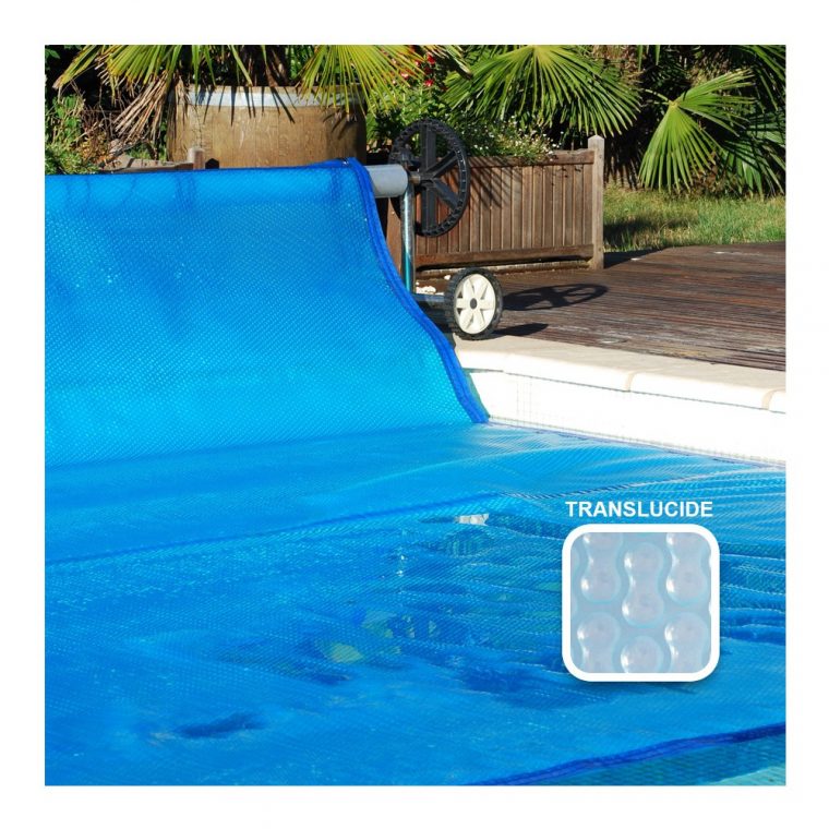 Bache A Bulle 12X6 M Sol+ Guard - 500 Microns Duobul - Bordée 4 Côtés -  Translucide pour Bache À Bulles Piscine
