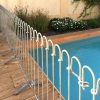 Barrière Piscine Poolfix - Melabel® Clôtures tout Barriere Piscine Amovible
