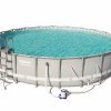 Bestway Power Steel 16' X 48&quot; Frame Swimming Pool Set With ... pour Filtre Piscine Bestway Type 2
