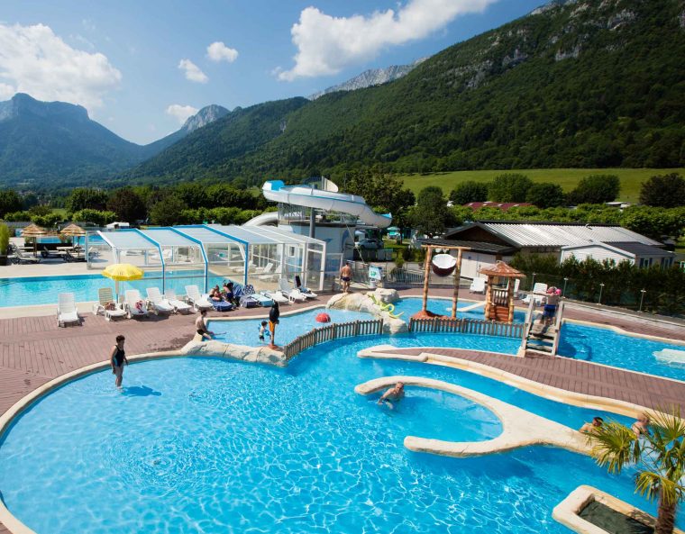 Camping L'idéal - Savoie Mont Blanc (Savoie Et Haute Savoie ... encequiconcerne Camping Lac Léman Avec Piscine