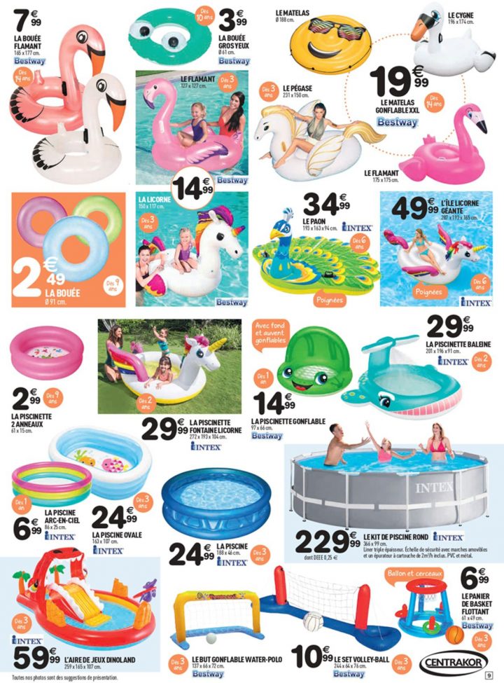 Centrakor Catalogue Actuel 03.07 - 13.07.2019 [9 ... pour Piscine Centrakor