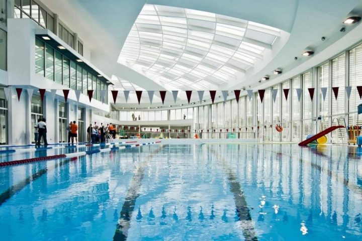 Centre Aquatique Le Dôme - Piscine À Vincennes - Horaires ... intérieur Piscine Dome Vincennes