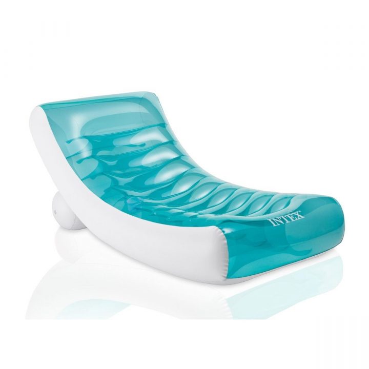 Chaise Longue De Piscine Lounge Ghost - Intex En 2019 ... pour Matelas Piscine Intex