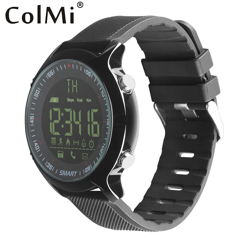Colmi Montre Smart Watch Étanche Ip68 5Atm Passometer Message Rappel  Ultra-Longue Attente Xwatch Piscine Extérieure Sport Smartwatch avec Montre Piscine