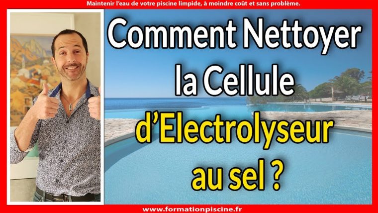 Erreur Électrolyseur Au Sel (A3) Comment Nettoyer La Cellule  D'électrolyseur ? encequiconcerne Probleme Electrolyseur Piscine