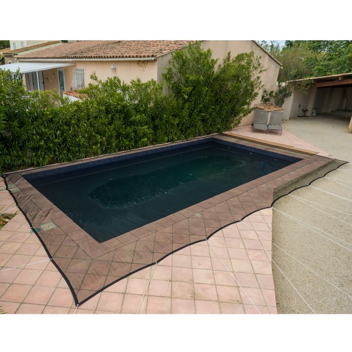 Filet De Protection Piscine 100G/m² Werkapro (8X14M) encequiconcerne Filet Protection Piscine