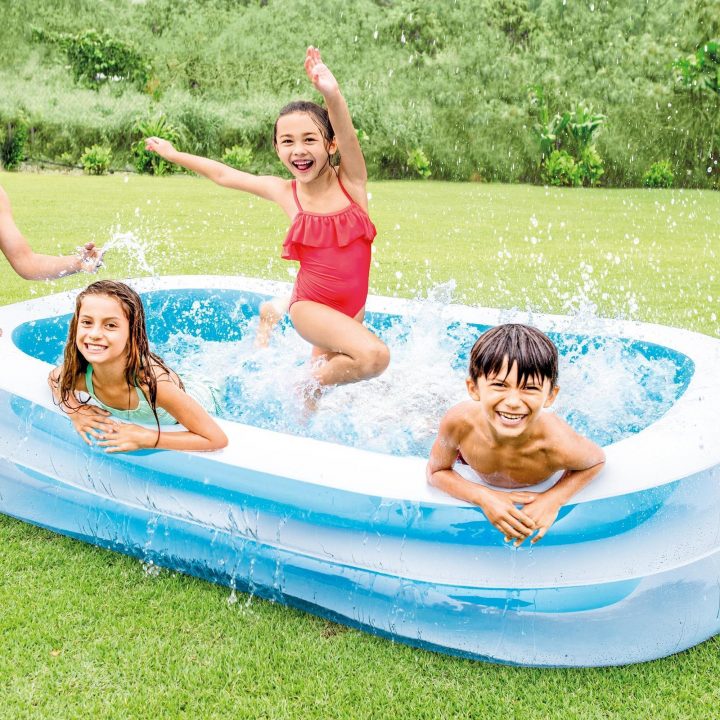 Grande Piscine Gongflable Intex Pour Enfants Et Adultes encequiconcerne Piscine Intex Enfant