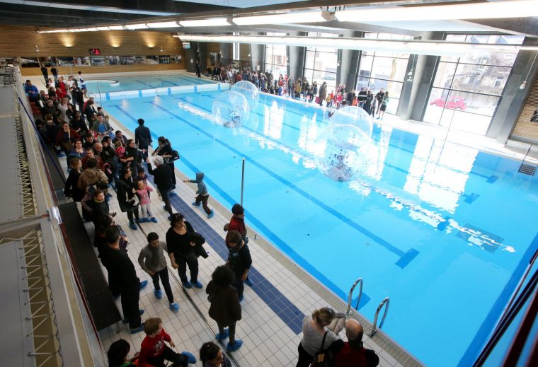 Grenoble | “La Bulle D'o”, Ancienne Piscine Chorier-Berriat ... destiné Piscine Bulle D O
