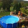 Idée Aménagement Terrasse Pour Piscine Hors-Sol | Swimming ... pour Aménagement Autour D Une Piscine Hors Sol