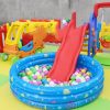 Inflatable Baby Swimming Pool Crocks Portable Piscine ... destiné Piscine Autostable