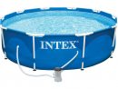 Intex 10-Foot Frame Pool tout Liner Piscine Intex
