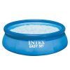 Intex 10-Ft. Easy Set Swimming Pool, Blue | Formes, Plans Et ... destiné Manomano Piscine