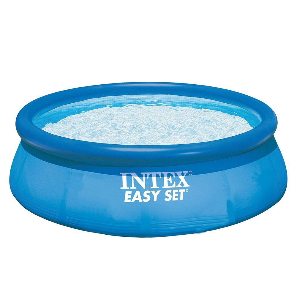 Intex 10-Ft. Easy Set Swimming Pool, Blue | Formes, Plans Et ... pour Tuyau Piscine Intex