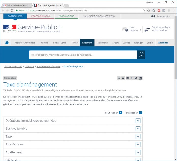 La Taxe D'aménagement (Ta) Lors De La Construction De Maison pour Taxe Aménagement Piscine