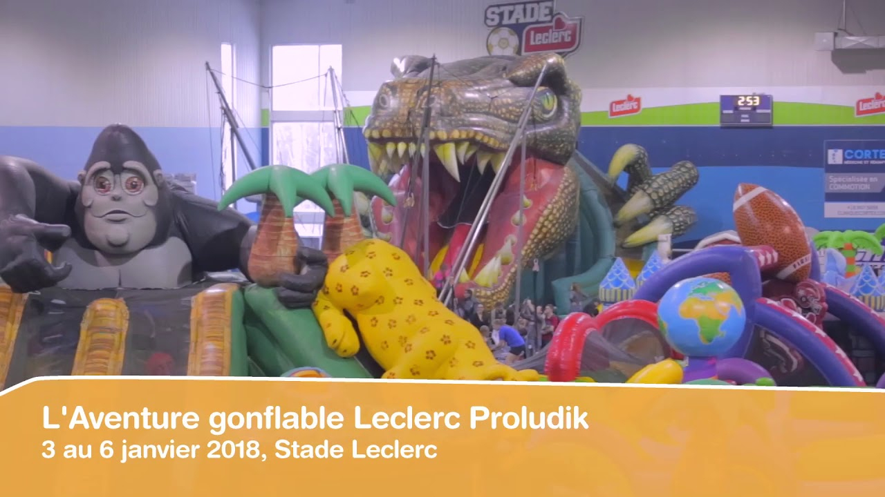 L'aventure Gonflable Leclerc Proludik - Promo 2018 - encequiconcerne Piscine Gonflable Leclerc