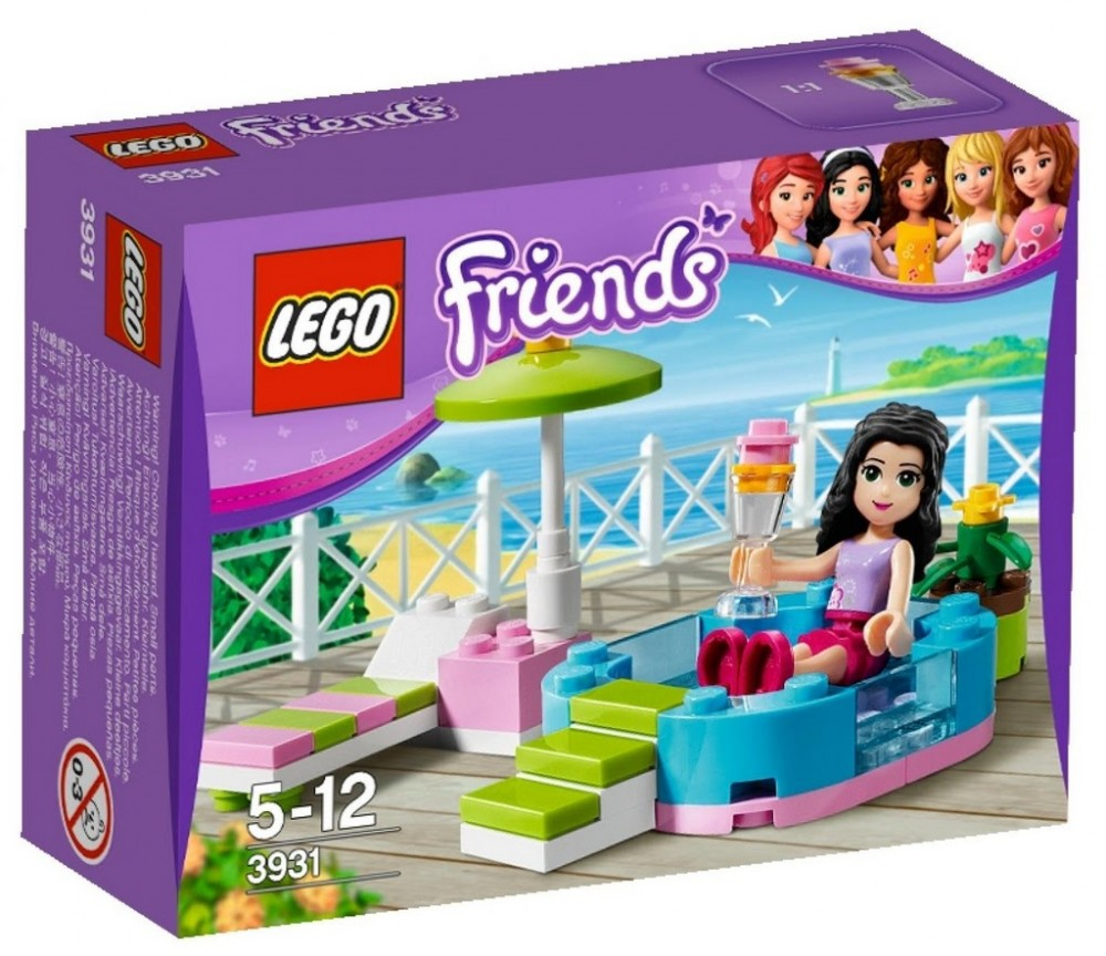 Lego Friends 3931 La Piscine D'emma concernant Lego Friends Piscine