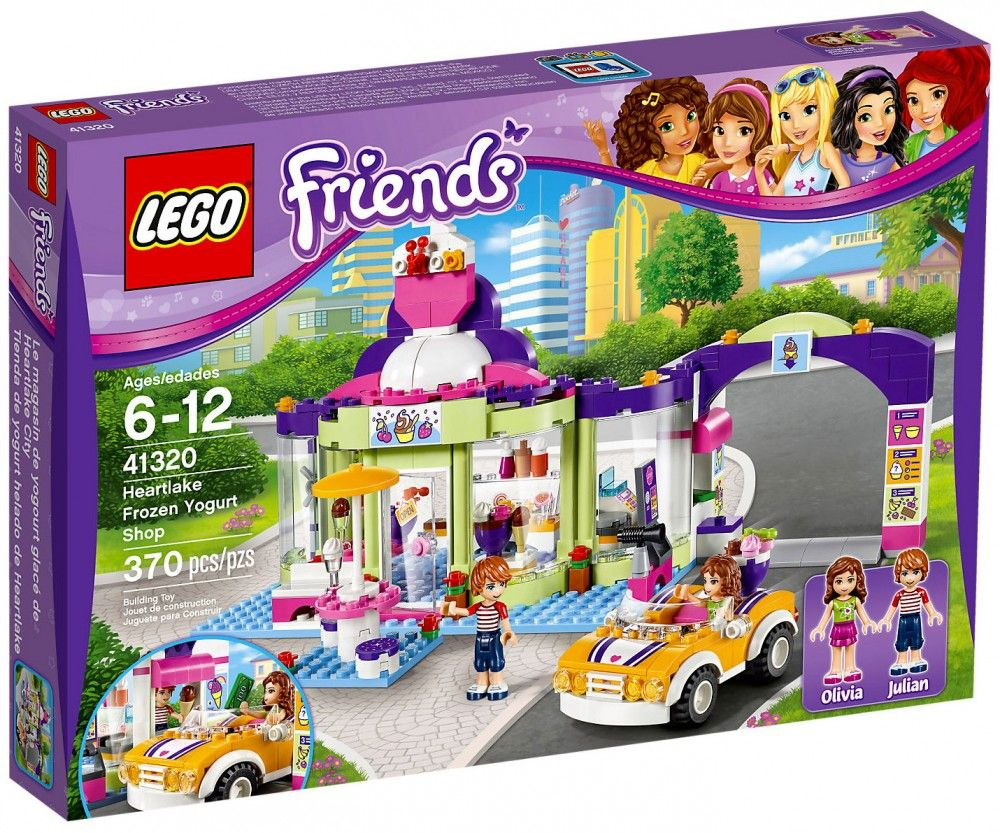 Lego Friends 41320 Le Magasin De Yaourt Glacé | Amis De Lego ... concernant Lego Friends Piscine