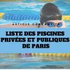 Liste Des 43 Piscines Privées Et Publiques De Paris à Piscine Didot