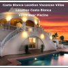 Location Costa Blanca Villas Et Maisons | Location Espagne Villa destiné Location Maison Avec Piscine Privée Espagne
