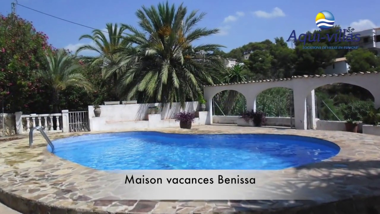 Location Villa Espagne - Villa Bénissa concernant Location Maison Avec Piscine Privée Espagne