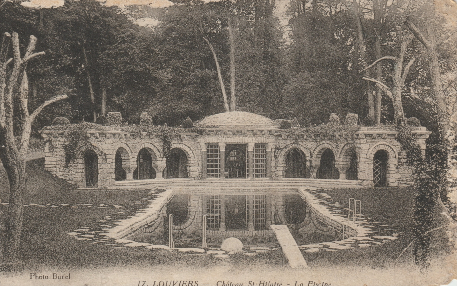 Louviers - Château De Saint Hilaire - La Piscine (1910 ... encequiconcerne Piscine Louviers