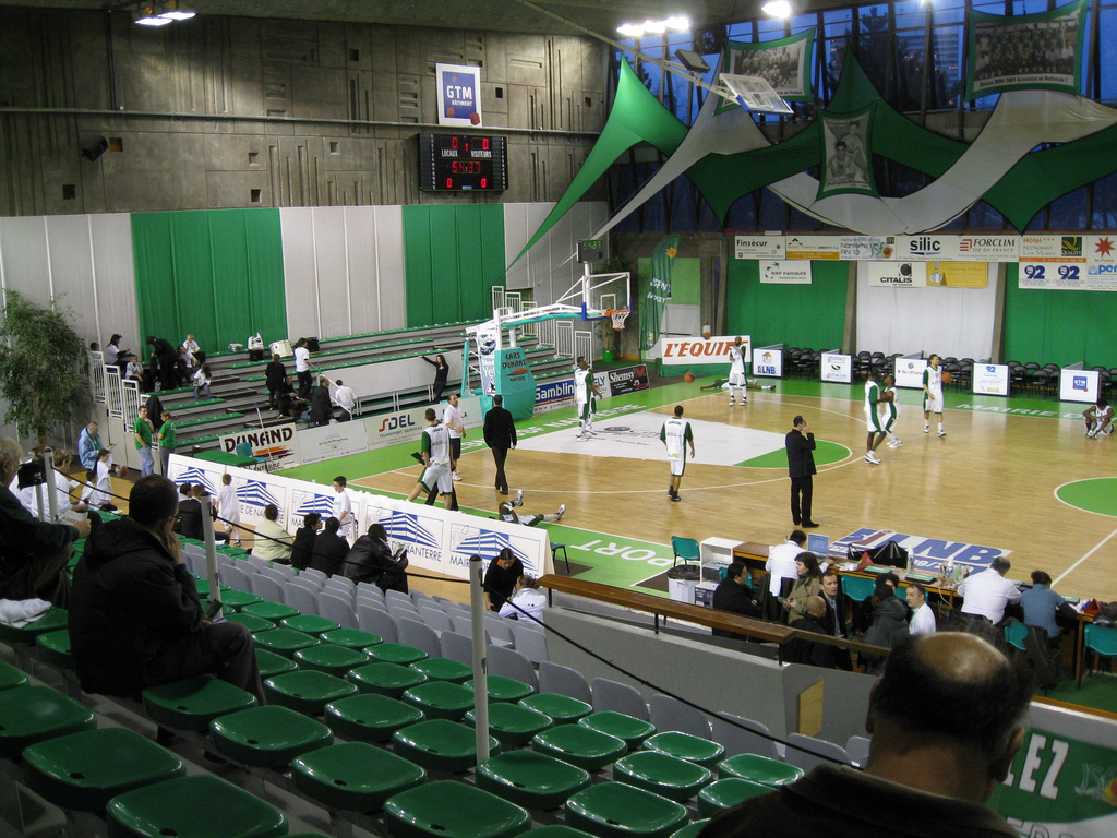 Nanterre] Palais Des Sports (1,499 -&gt; 3,000) - Jsf : Basket ... intérieur Piscine Du Palais Des Sports À Nanterre Nanterre