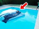 Néo Met Son Lit Dans La Piscine ! - Neo's Bed In Our Swimming Pool pour Swan Et Neo Piscine