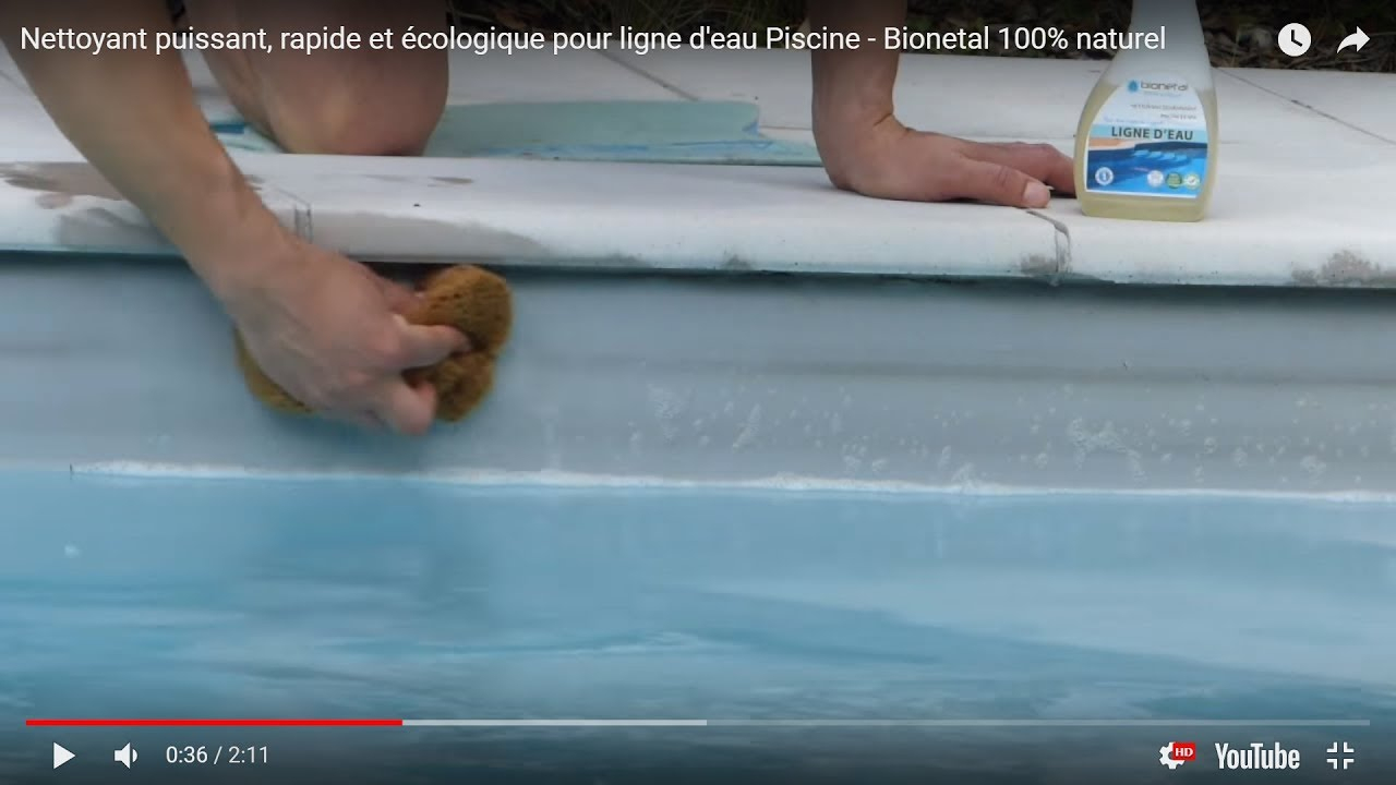 Nettoyage Efficace Et Écologique Ligne D'eau Piscine - Bionetal 100%  Naturel Bio dedans Ligne D Eau Piscine