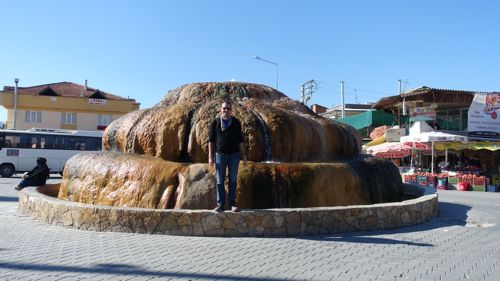 Pamukkale (Turquie) : Pas D'eau, Grosse Déception pour Fontaine Pour Piscine