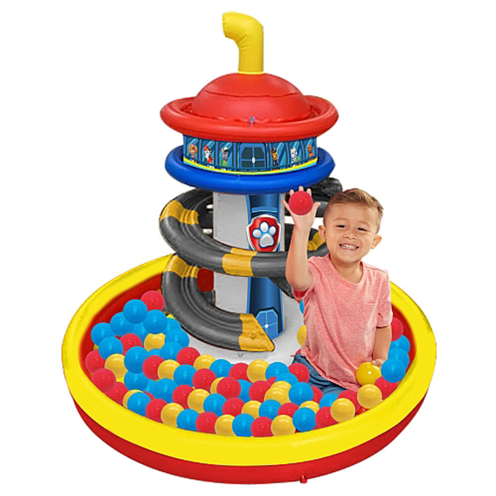 Paw Patrol 50 Ball Lookout Tower Playland pour Piscine A Balle Toysrus