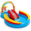 Piscine Gonflable Pour Les Enfants Intex 57453 Rainbow Ring Arc-En-Ciel Jeux destiné Piscines Gonflables