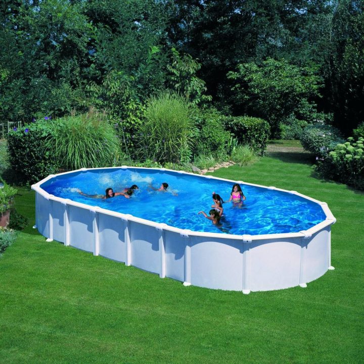 Piscine Gre D1000X550 H132 Hors Sol Acier Dream Pool Ovale ... tout Piscine Hors Sol Acier Ovale