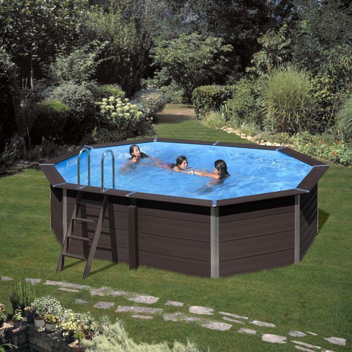Piscine Hors-Sol Composite Gre, L5.24Xl3.86Xh1.24M | In ... à Piscine Hors Sol Composite