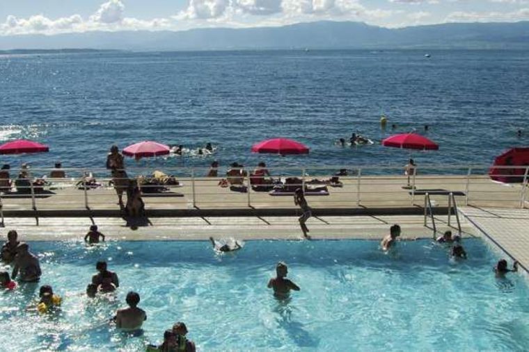 Piscine, Plage De Thonon Les Bains - Horaires, Tarifs Et ... tout Piscine Thonon