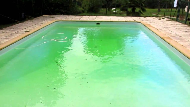Piscine Verte Après Des Orages .... Limpide En 2 Minutes encequiconcerne Algues Vertes Piscine