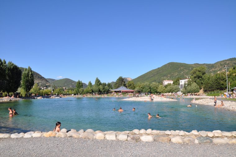 Plan D'eau Et Piscines - Alpes De Haute Provence Tourisme pour Piscine Sisteron
