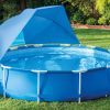 Pool Canopy In 2019 | Pool | Pool Canopy, Pool Landscaping ... serapportantà Piscine Autostable