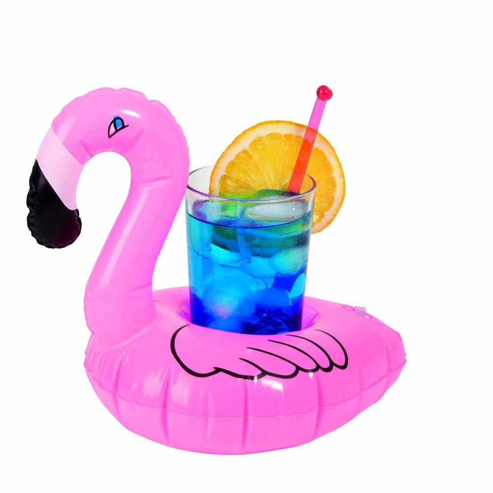 Porte Verre Gonflable Flamant Rose | Flamant Rose Gonflable ... tout Matelas Gonflable Piscine Gifi