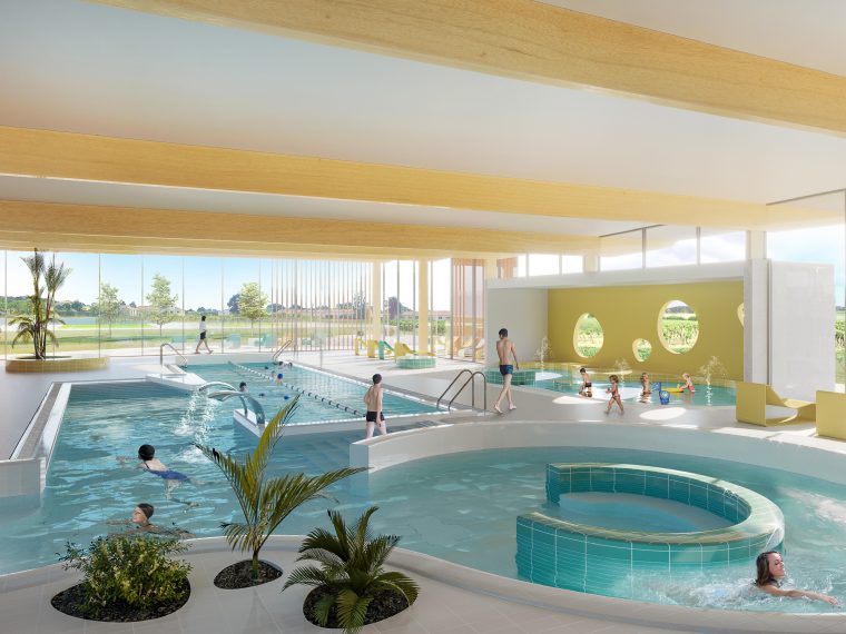Premières Esquisses Du Futur Centre Aquatique: Clisson Sèvre ... tout Piscine Clisson