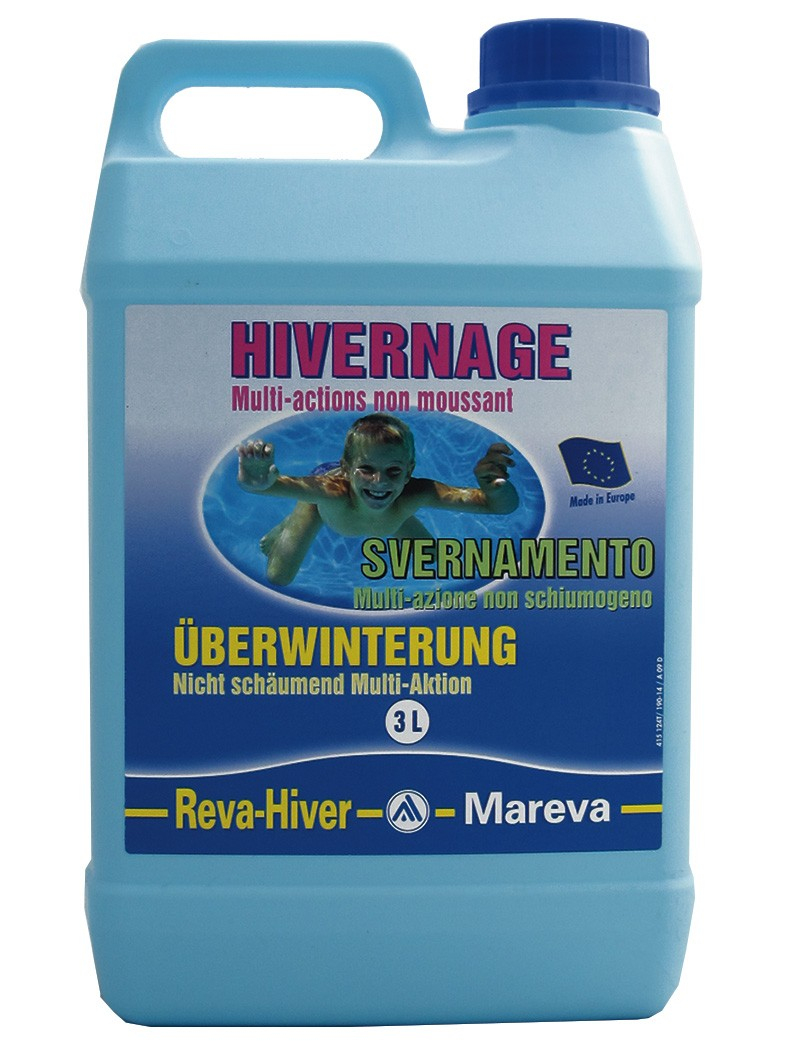 Produit D'hivernage : Reva-Hiver 3L De Mareva À 30Chf dedans Produit Piscine Mareva